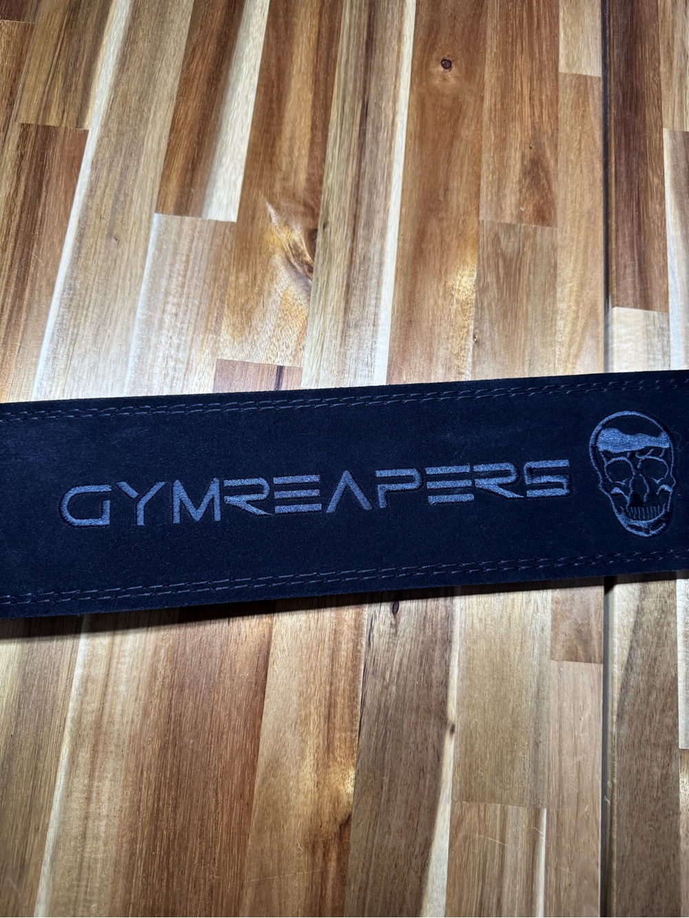 Gymreapers Black Lever Lifting Belt Size Large